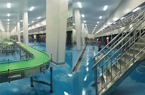 陜西秦帝鮮集食品有限公司生產(chǎn)車間生產(chǎn)線-志遠(yuǎn)凈化工程